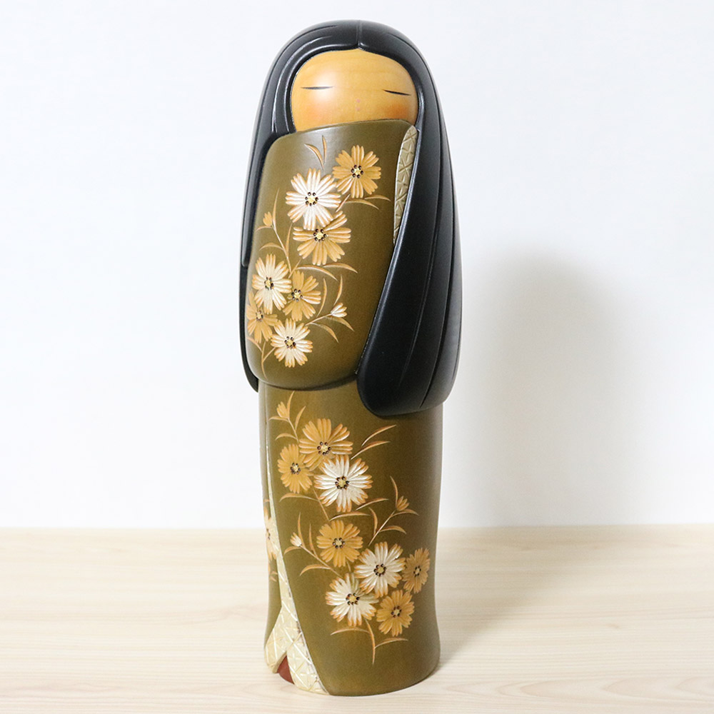 Kaoru Nozawa Vintage Kokeshi Doll Cosmos