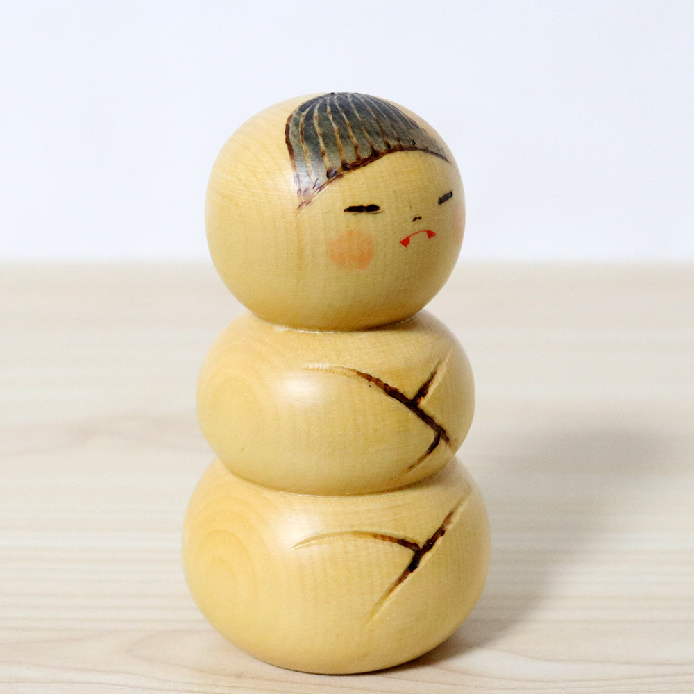 Kato Tatsuo Creative Kokeshi Gaman Right