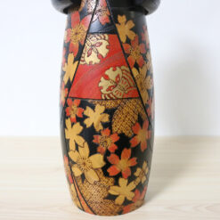 Miyashita Hajime Tall Vintage Kokeshi Doll Kimono