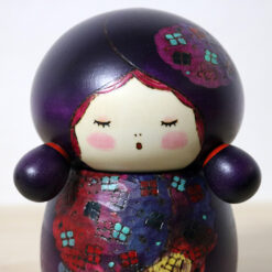 Sekiguchi Sansaku Kokeshi Doll Ajisai Face