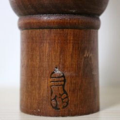 Sekiguchi Sansaku Vintage Kokeshi Doll Bujin Signature