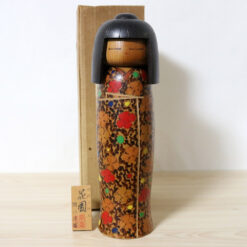 Sekiguchi Toa Vintage Kokeshi Doll Flower Garden