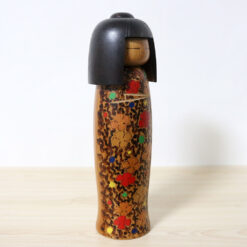 Sekiguchi Toa Vintage Kokeshi Doll Flower Garden Right
