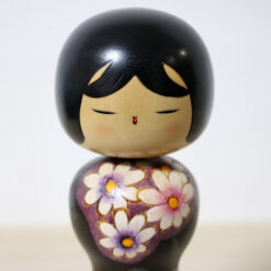 Yushi Kawase Vintage Kokeshi Doll Nogiku Face