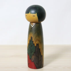 Usaburo Vintage Kokeshi Doll Left