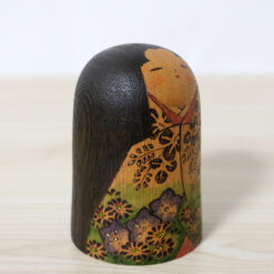 Fumio Tomidokoro Kokeshi Autumn Garden Right