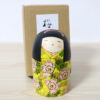 Fumio Tomidokoro Kokeshi Doll Sakura Wind