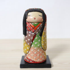 Ichiko Yahagi Creative Kokeshi Doll Saki Front