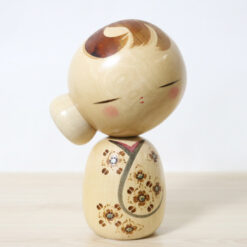 Kano Chiyomatsu Vintage Kokeshi Doll With Hair Bun