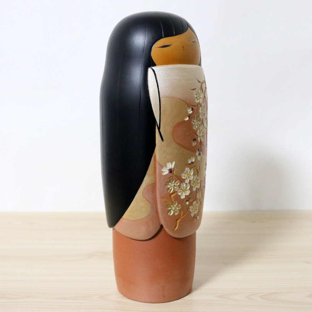 Kaoru Nozawa Vintage Kokeshi Doll Myoshino Right