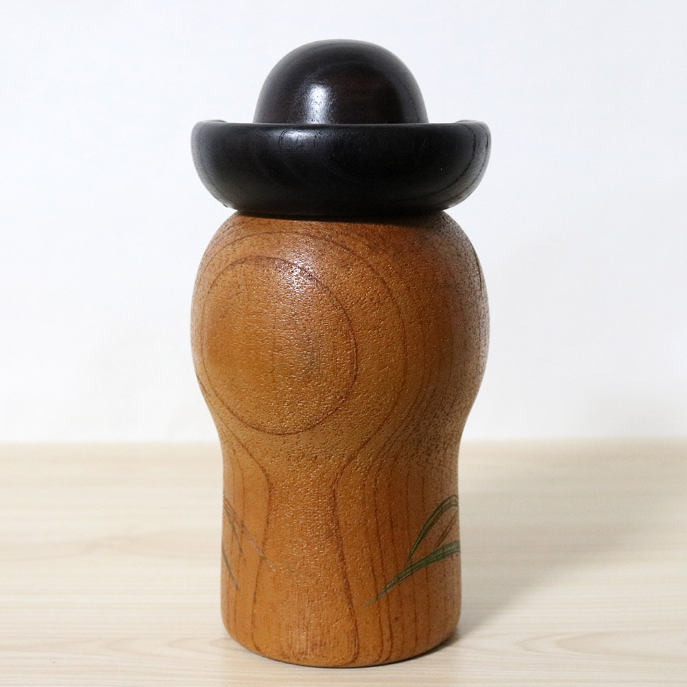 Katase Kaihei Vintage Kokeshi Doll Back