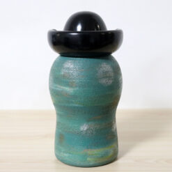 Katase Kaihei Vintage Kokeshi Doll Blue Back