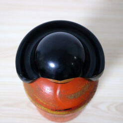 Katase Kaihei Vintage Kokeshi Doll Orange Hair