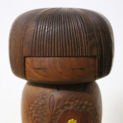 Kato Masami Vintage Kokeshi Doll Camelia Child Face