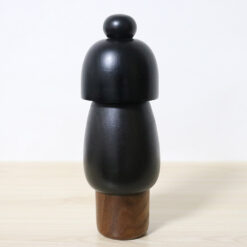 Kazuo Takamizawa Black Vintage Creative Kokeshi Back