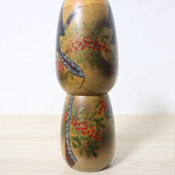 Sato Suigai Vintage Kokeshi Doll Nantan Motiff Kimono