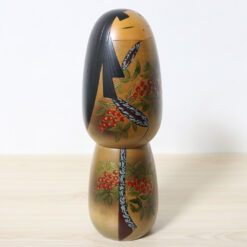 Sato Suigai Vintage Kokeshi Doll Nantan Motiff Right