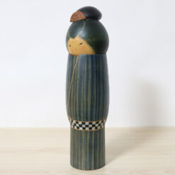 Sekiguchi Sansaku Vintage Kokeshi Doll Tsuya Left