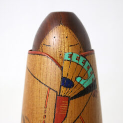 Sekiguchi Sansaku Vintage Kokeshi Gin Face