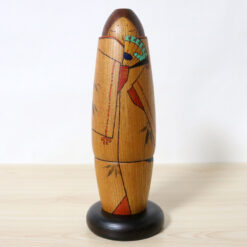 Sekiguchi Sansaku Vintage Kokeshi Gin Front
