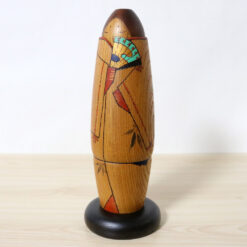 Sekiguchi Sansaku Vintage Kokeshi Gin Left