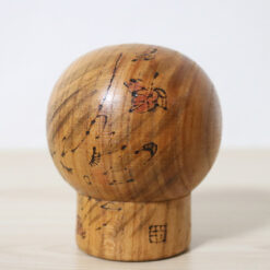 Tanaka Haramusa Vintage Kokeshi Doll Kogarashi Left