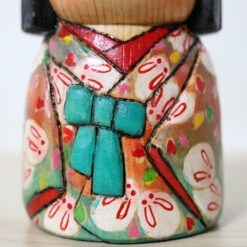 Yahagi Ichiko Kokeshi Doll Uzuki Kimono