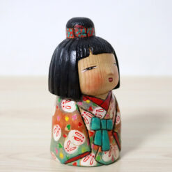 Yahagi Ichiko Kokeshi Doll Uzuki Right