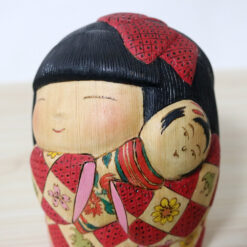 Yamazaki Yuko Creative Kokeshi Itoshigo Red Face