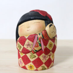 Yamazaki Yuko Creative Kokeshi Itoshigo Red Front