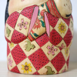 Yamazaki Yuko Creative Kokeshi Itoshigo Red Kimono
