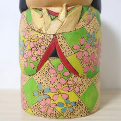 Yamazaki Yuko Kokeshi Doll Sakurasakura Kimono