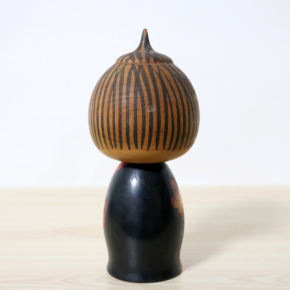 Yushi Kawase Vintage Creative Kokeshi Doll Back