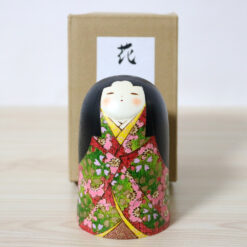 Fumio Tomidokoro Creative Kokeshi Doll Spring Of Flowers