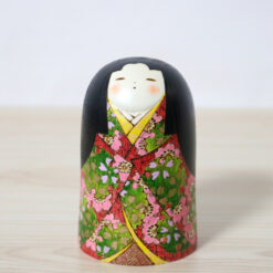 Fumio Tomidokoro Creative Kokeshi Doll Spring Of Flowers Front