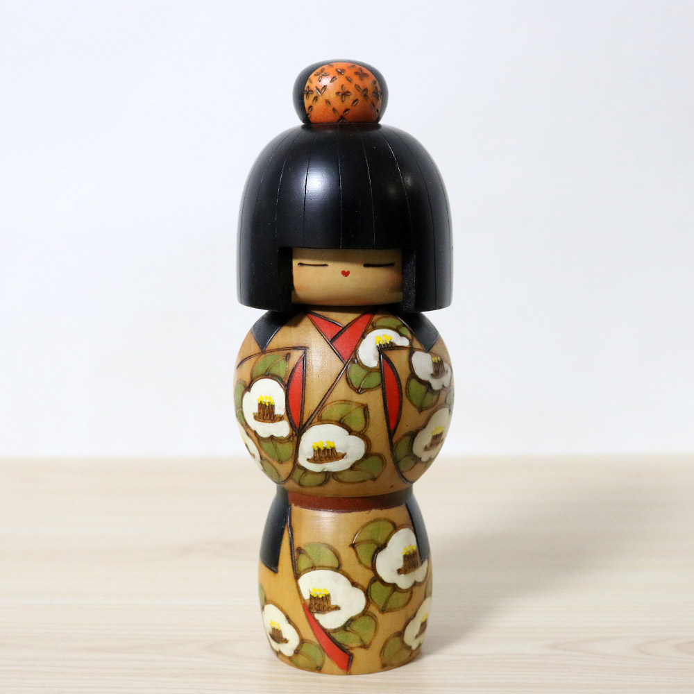 Kazuo Takamizawa Kokeshi Doll Haru Kaze Front