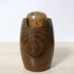 Miyajima Muhitsu Kokeshi Doll Set Quiet Thoughts Kikazaru