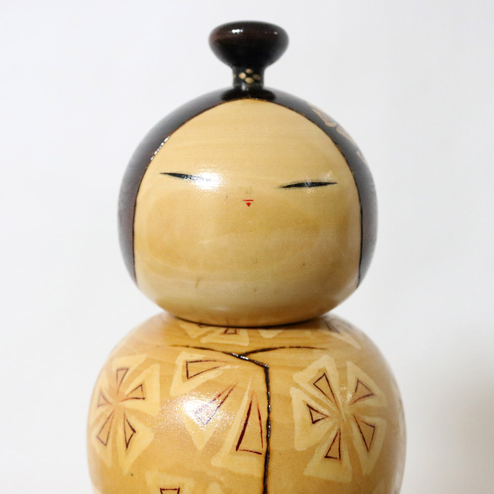 Sadao Kishi Vintage Kokeshi Shiori Face