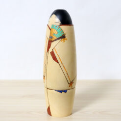 Sekiguchi Sansaku Kokeshi Doll Gin Left