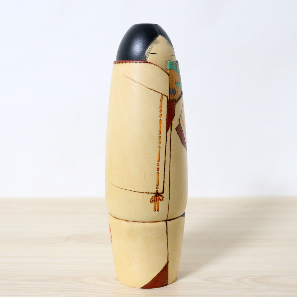 Sekiguchi Sansaku Kokeshi Doll Gin Right