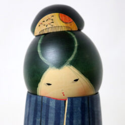 Sekiguchi Sansaku Vintage Kokeshi Doll Tsuya Face