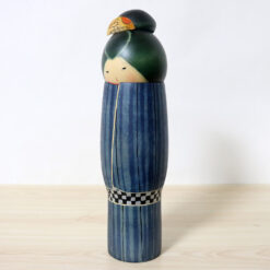 Sekiguchi Sansaku Vintage Kokeshi Doll Tsuya Left