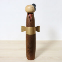 Shido Shozan Vintage Kokeshi Doll Golden Obi