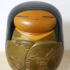 Yoshida Takashi Vintage Kokeshi Doll Yunagi Face