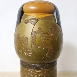 Yoshida Takashi Vintage Kokeshi Doll Yunagi Kimono Top