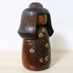 Daisuke Takeda Exclusive Vintage Kokeshi Doll White Plum Right