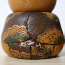 Fumio Tomidokoro Hina Kokeshi Doll Vintage Kimono Male