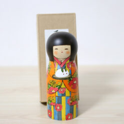 Fumio Tomidokoro Kokeshi Doll Snow Rabbit