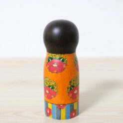 Fumio Tomidokoro Kokeshi Doll Snow Rabbit Back