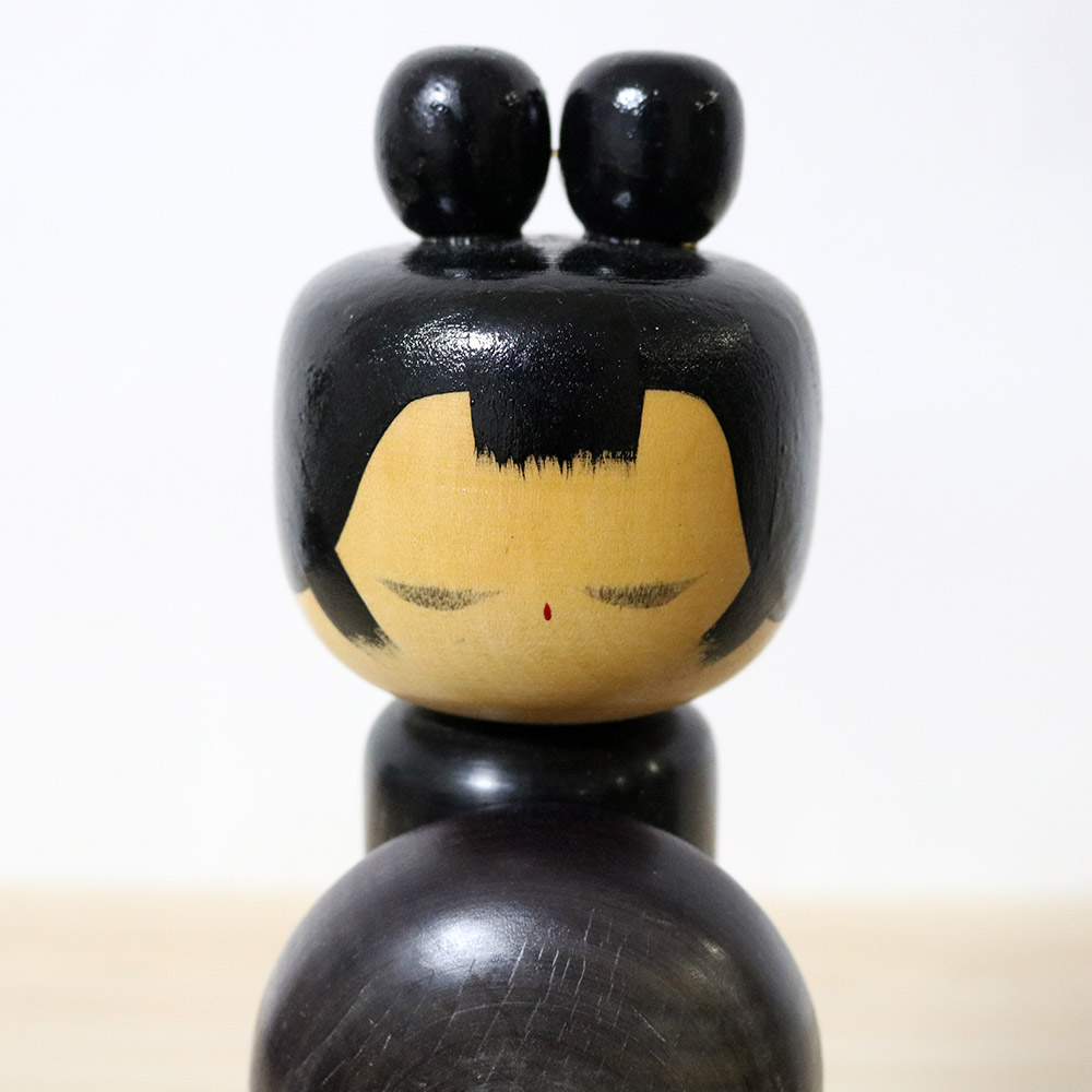 Hideo Ishihara Vintage Kokeshi Omiyamairi Face
